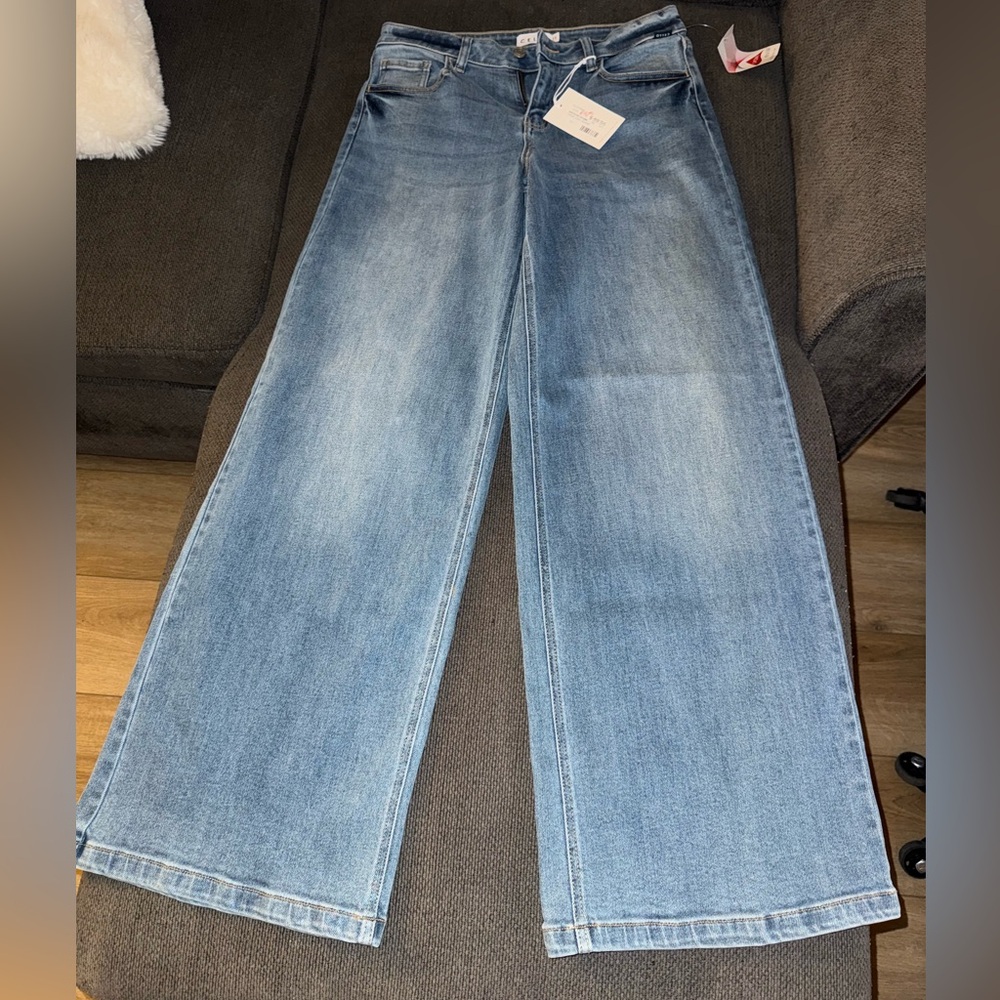Cello Denim Wide Leg Jeans